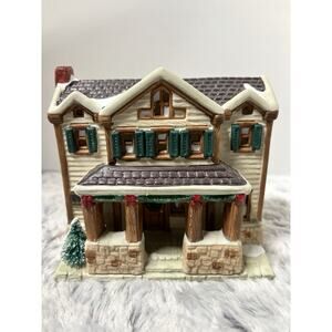 1995 DHC It's Wonderful Life Bedford Falls BOARDING HOUSE Figurine COA W/box